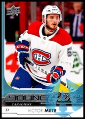 2017-18 Upper Deck #245 Victor Mete RC Rookie Montreal Canadiens